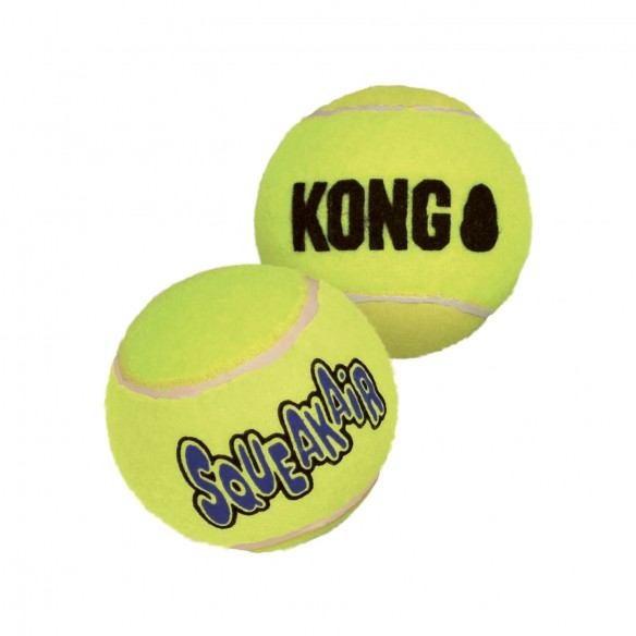 Balle tennis solo Kong Squeakair