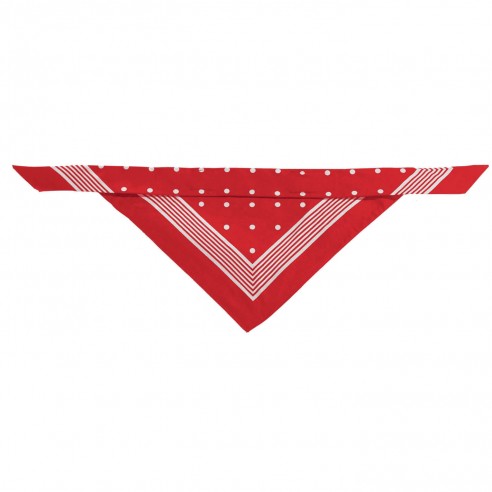 Bandana coton rouge