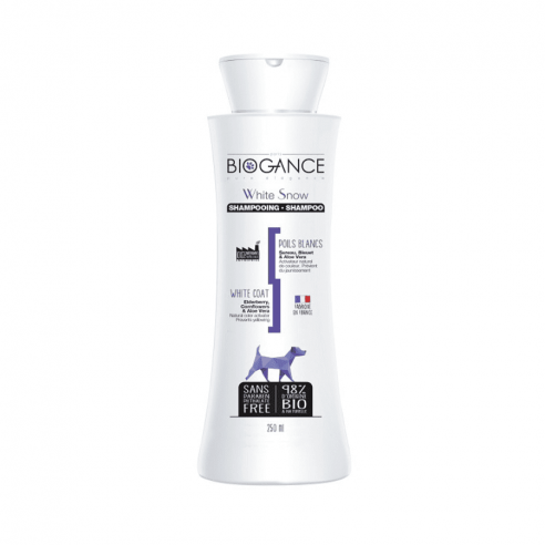 Shampoing poil blanc biogance